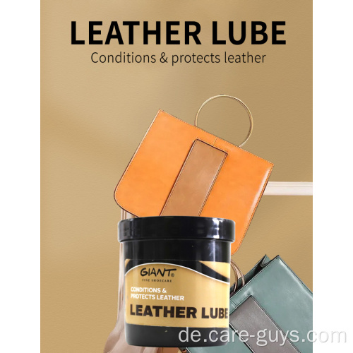 Schuhpflege Shine Products Leder Schmierleder Leder